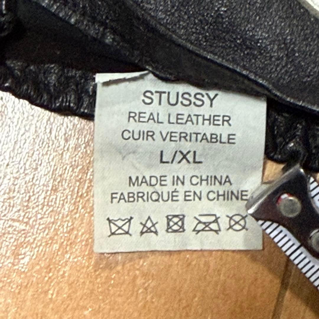 T*e様 Stussy SS LINK LEATHER GLOVES L/XL