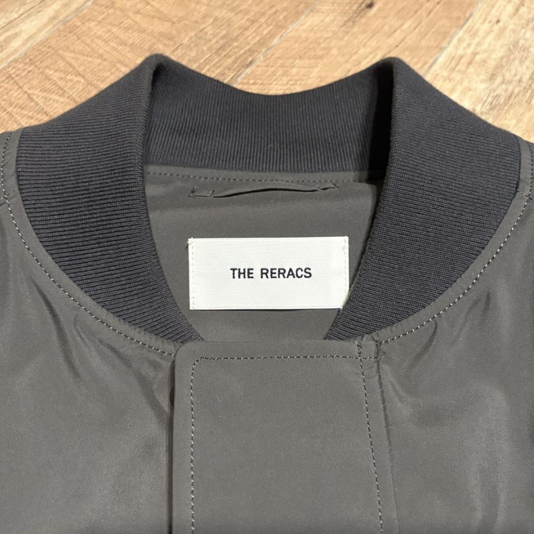 THE RERACS ボンバージャケット グレー サイズ48 リラクス