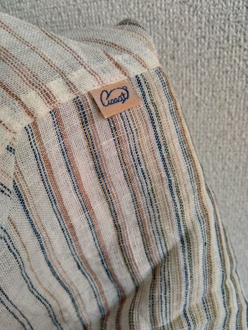 【新品　未使用】うさと服　Usato ヘンプ　ストール　ジレ