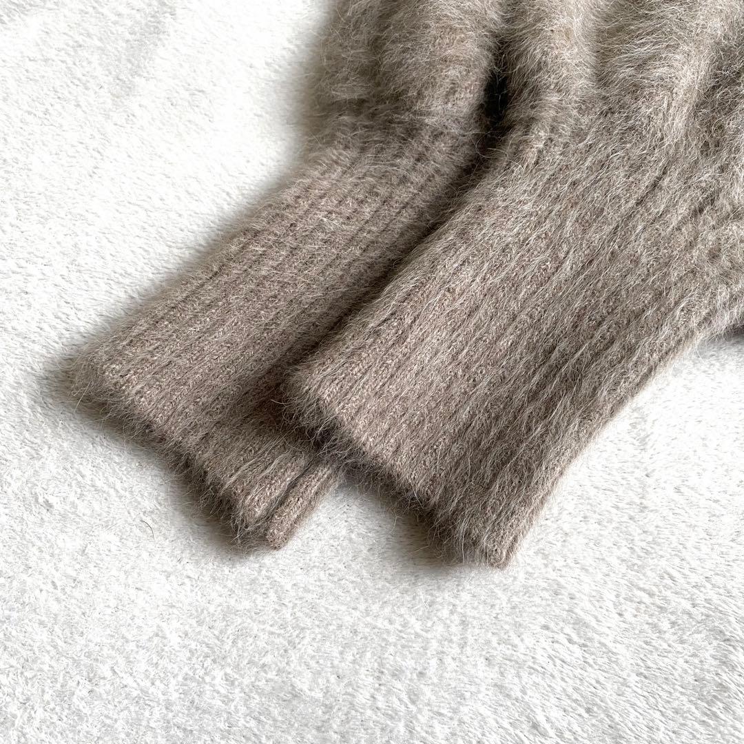 【ほぼ未使用✨】Whim Gazette ふんわり　カシミヤ混　カーディガン
