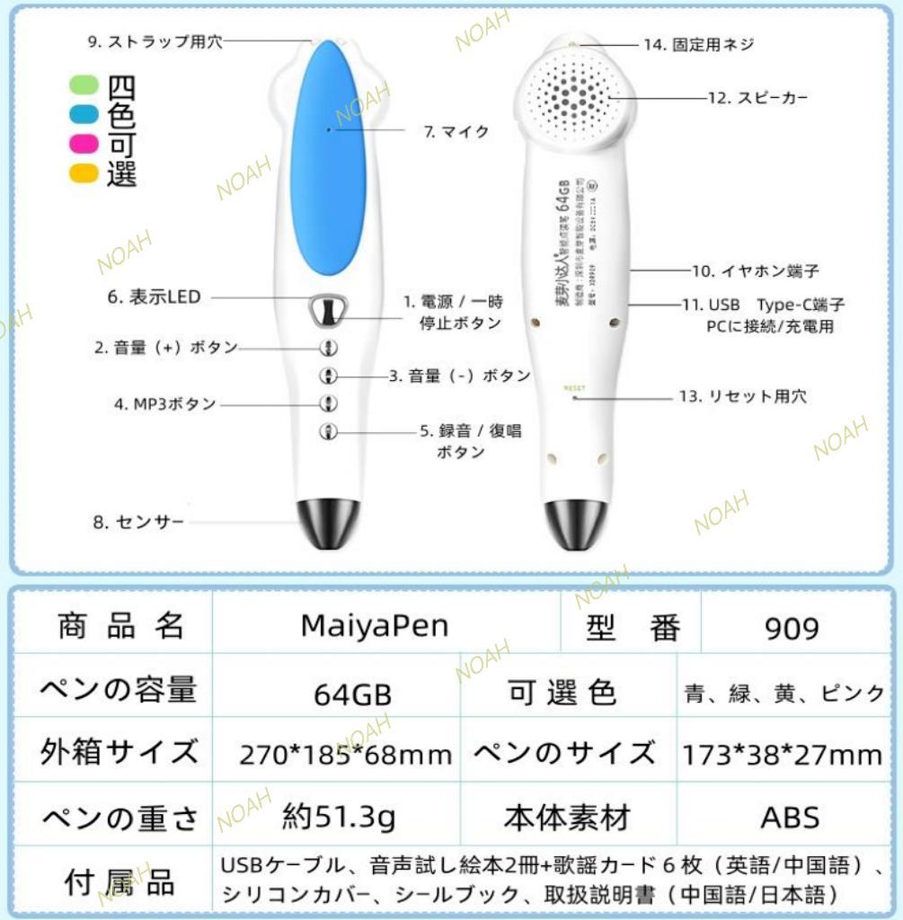64GB MaiyaPen付 最高品質Nonfiction sight word