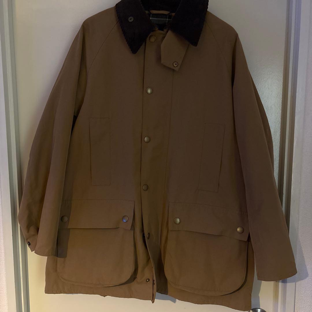barbour別注OS Beaufortピーチスキン/オーバーサイズ　サイズ38