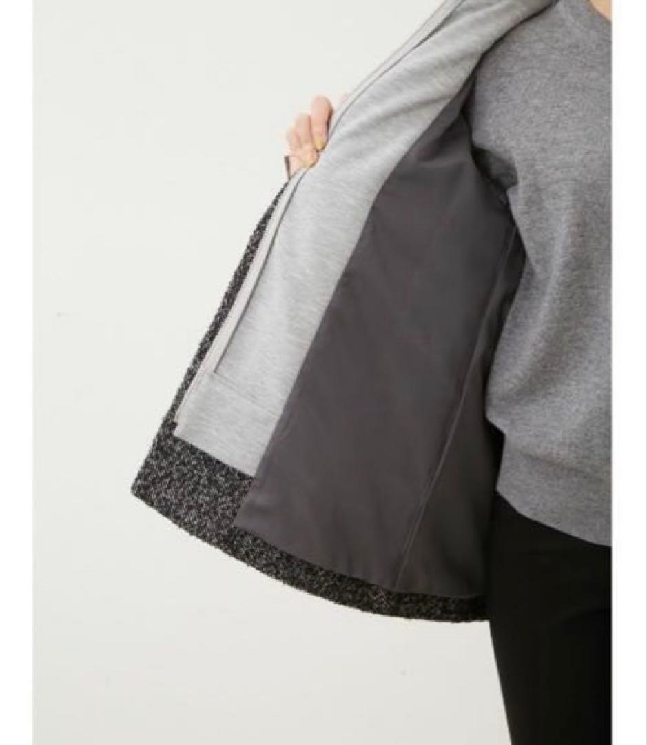 【ミラオーウェン】フードドッキングシングルブレストジャケット　超美品