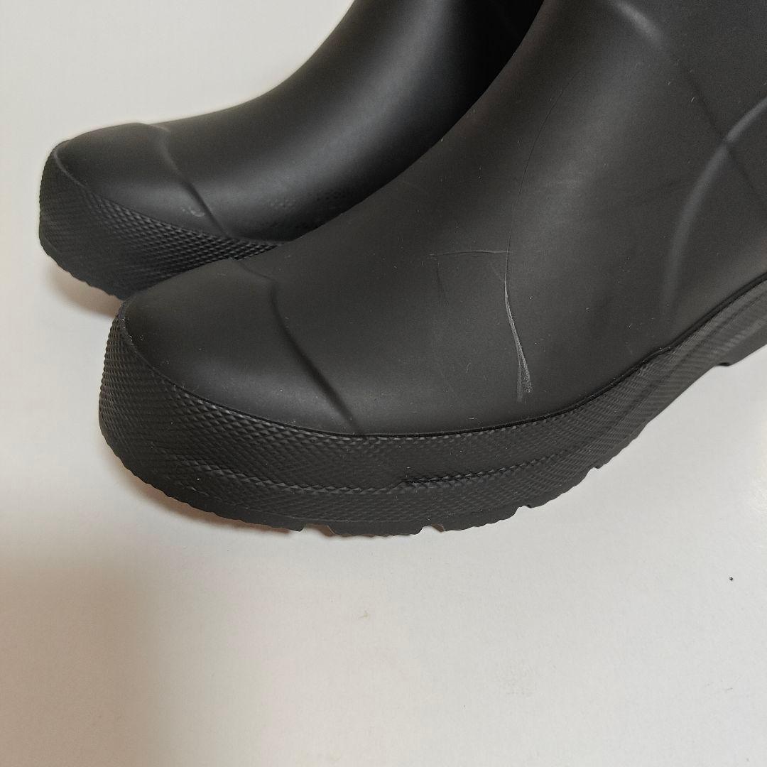 未使用 HUNTER ハンターレインブーツ UK3　23.0cm　ブラック