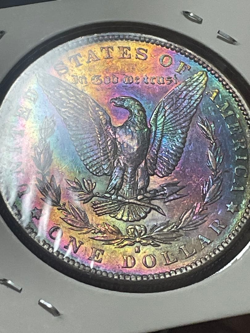 モンスタートーン　アメリカ　1881年　S モルガンダラー　S 銀貨