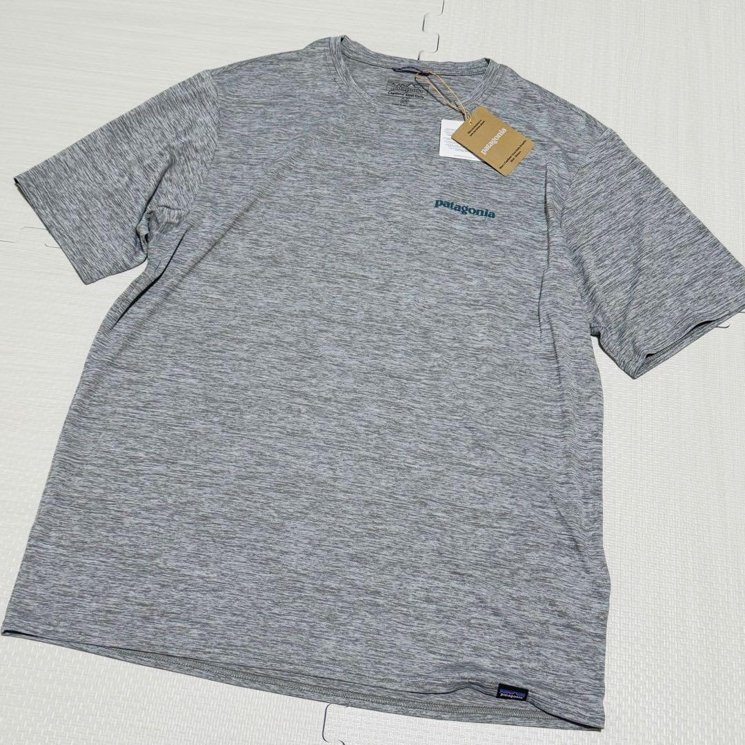 patagonia キャプリーン　クール　デイリー　グレー Tシャツ　Mサイズ