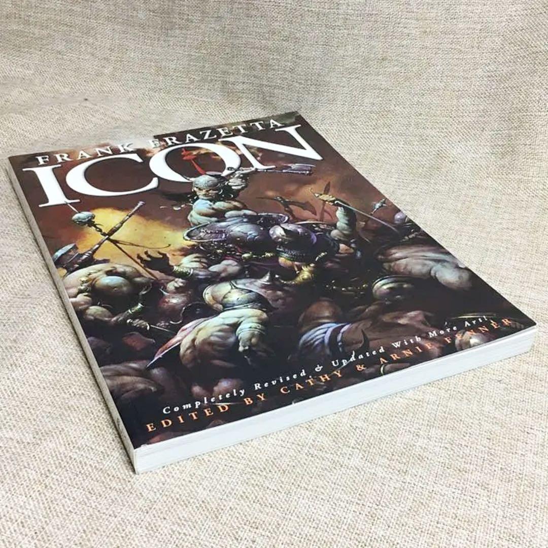 フランク・フラゼッタ 画集　ICON ／ FRANK FRAZETTA 美品