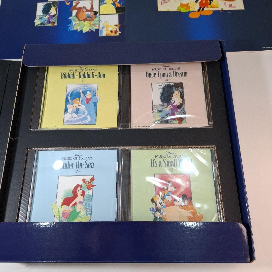 Disney's Music of Dreams　CD10枚セット(5枚未開封)