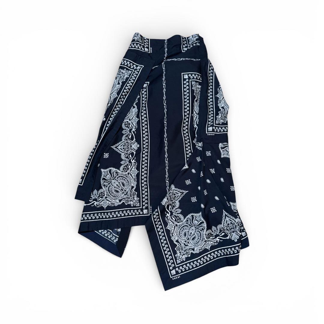 19ss名作 Sacai サカイ Bandana Skirt バンダナスカート