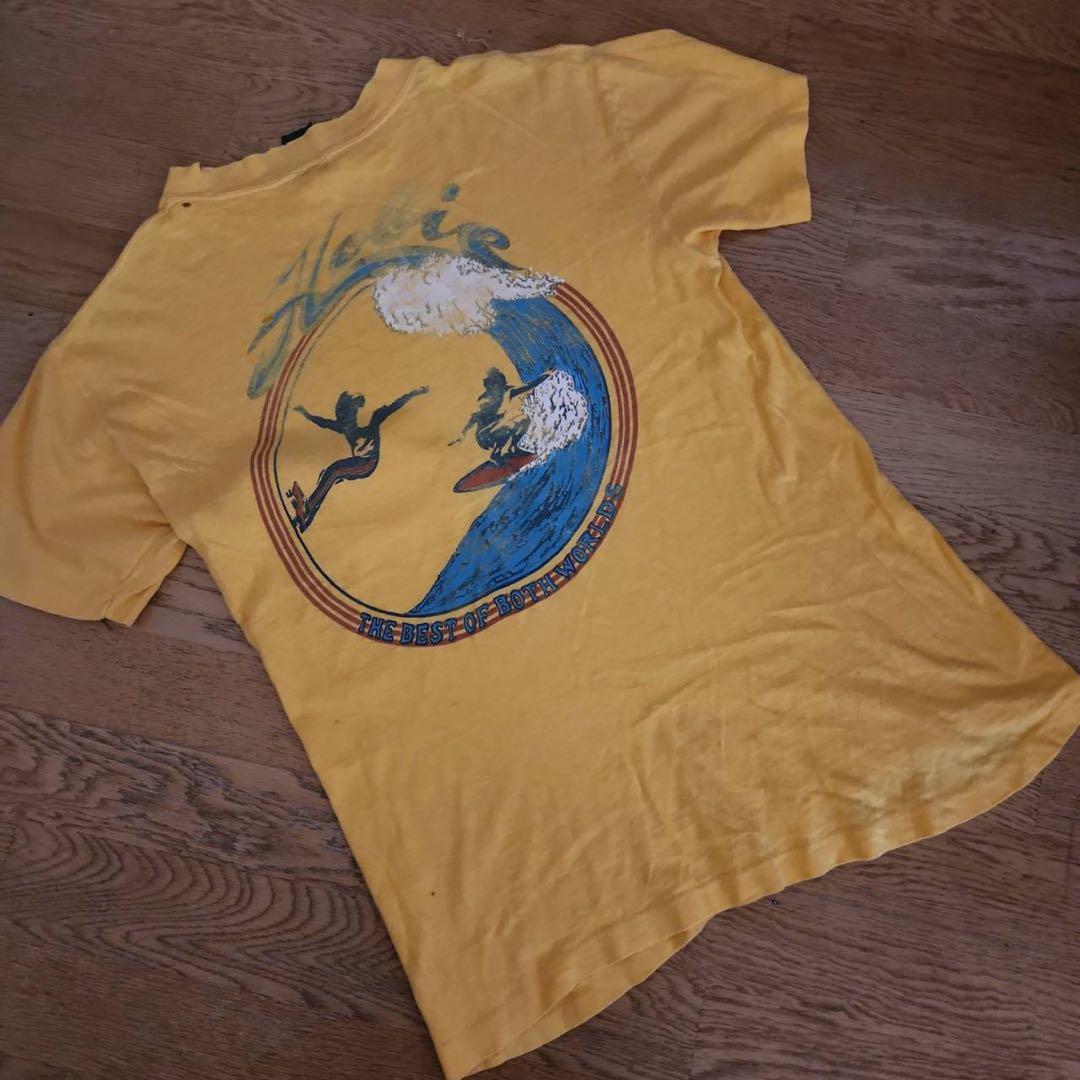 レアビンテージ60sHOBIE HカルフォルニアUSA製Tシャツサーフィン
