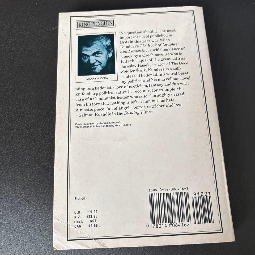ミラン・クンデラ✨笑いと忘却の書
