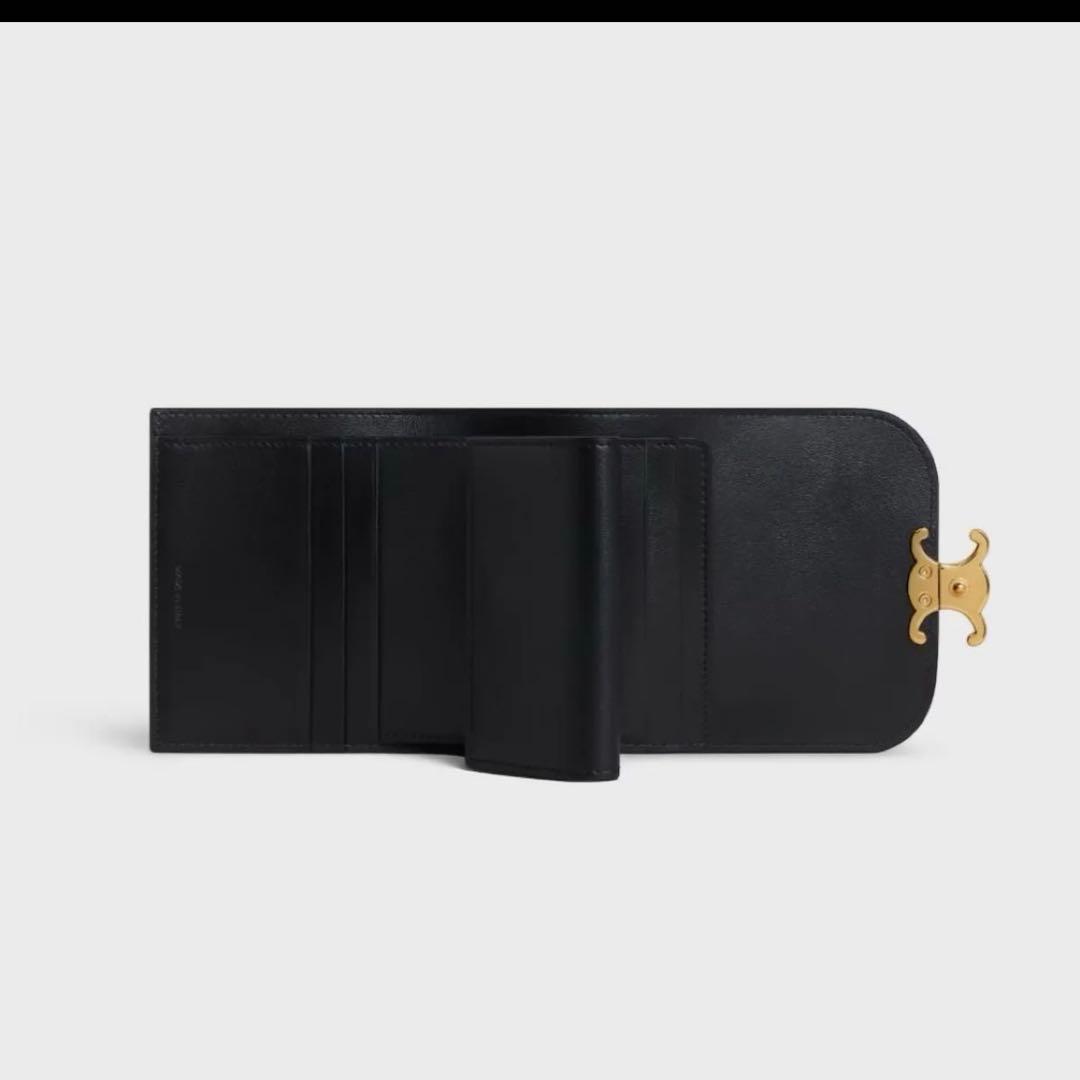 CELINE トリオンフ　スモールフラップウォレット