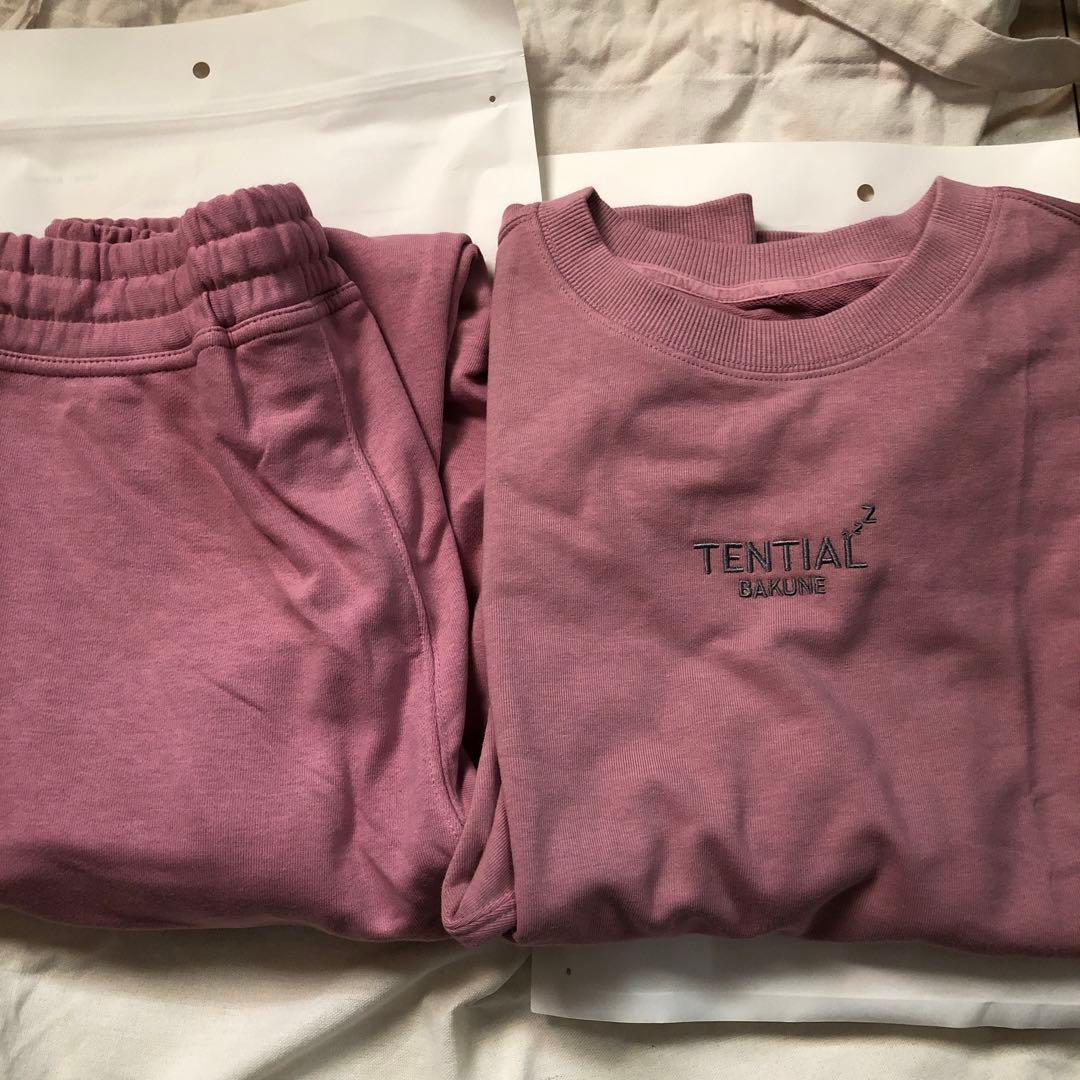 TENTIAL BAKUNE スウェットセット Sサイズ ピンク