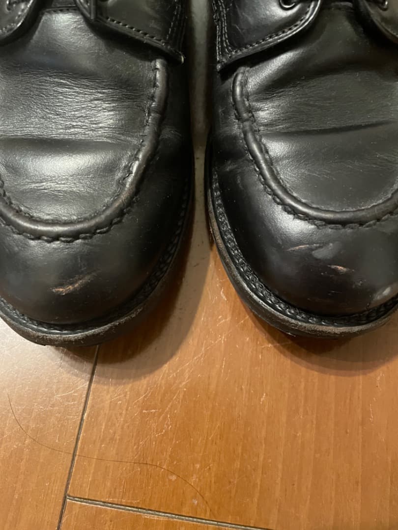 靴 WHEEL ROBE15078 HEAVY STITCHING MOC TOE