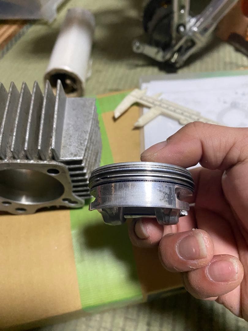 武川シリンダーヘッド106cc