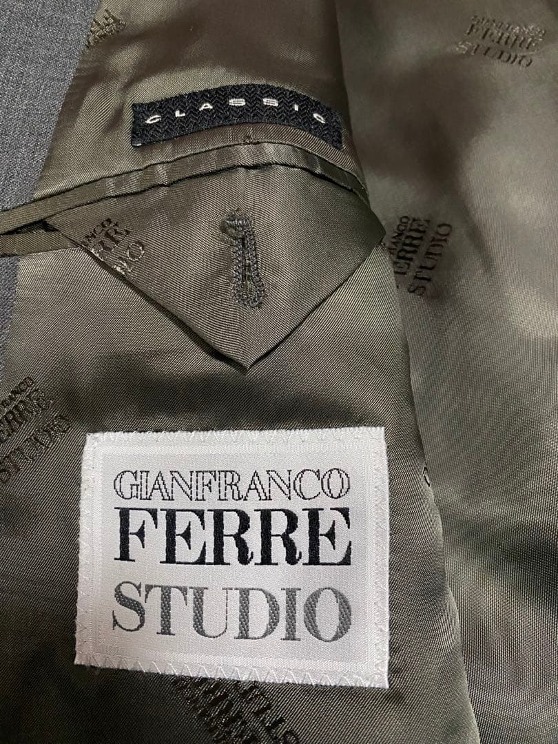 GIANFRANCO FERRE◆イタリア製◆メンズスーツセットアップ