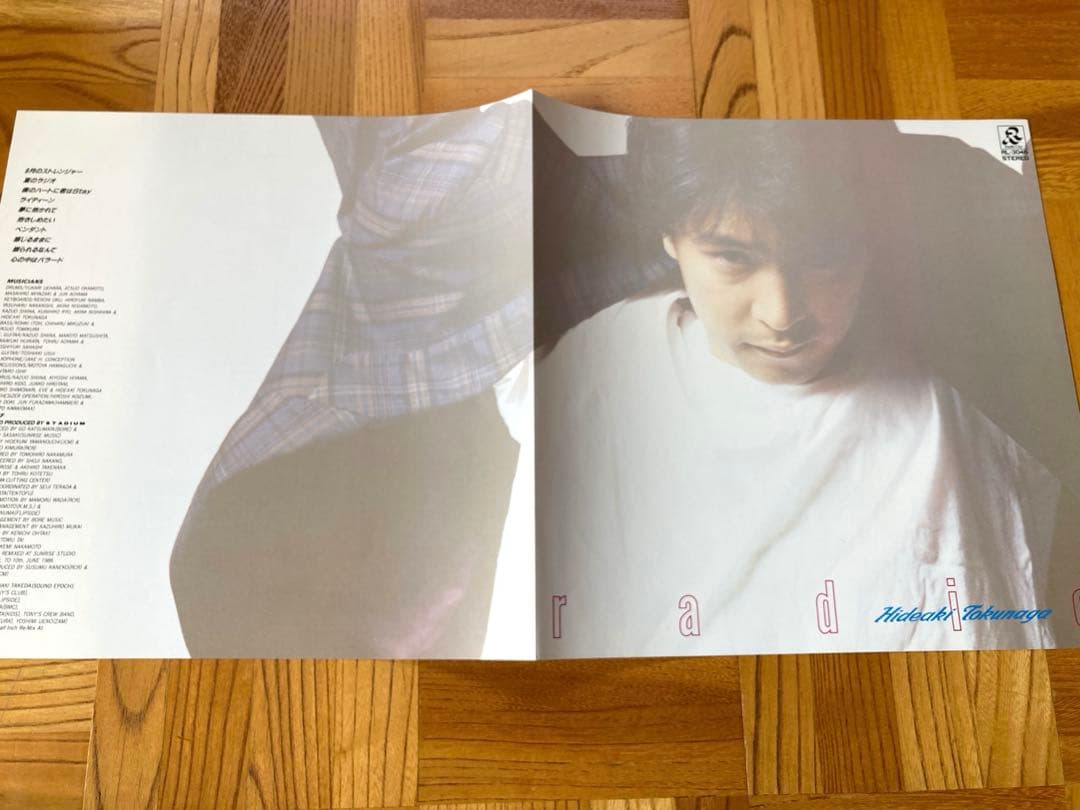 【美品良品】LP 徳永英明 / ガール　ラジオ　バーズ　まとめて