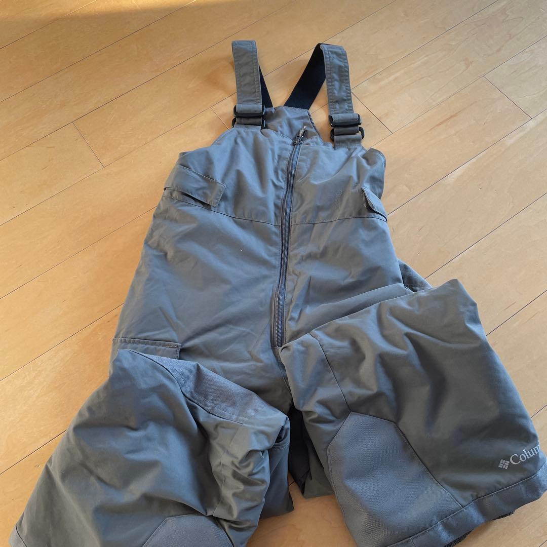 専用！Columbia 子供用スキーウェア サイズ8 グレー/ブラック