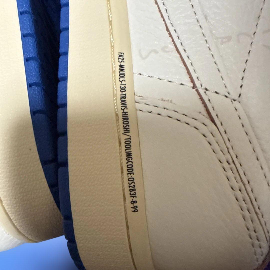 靴 Travis Scott fragment Jordan 1 Low 27.5