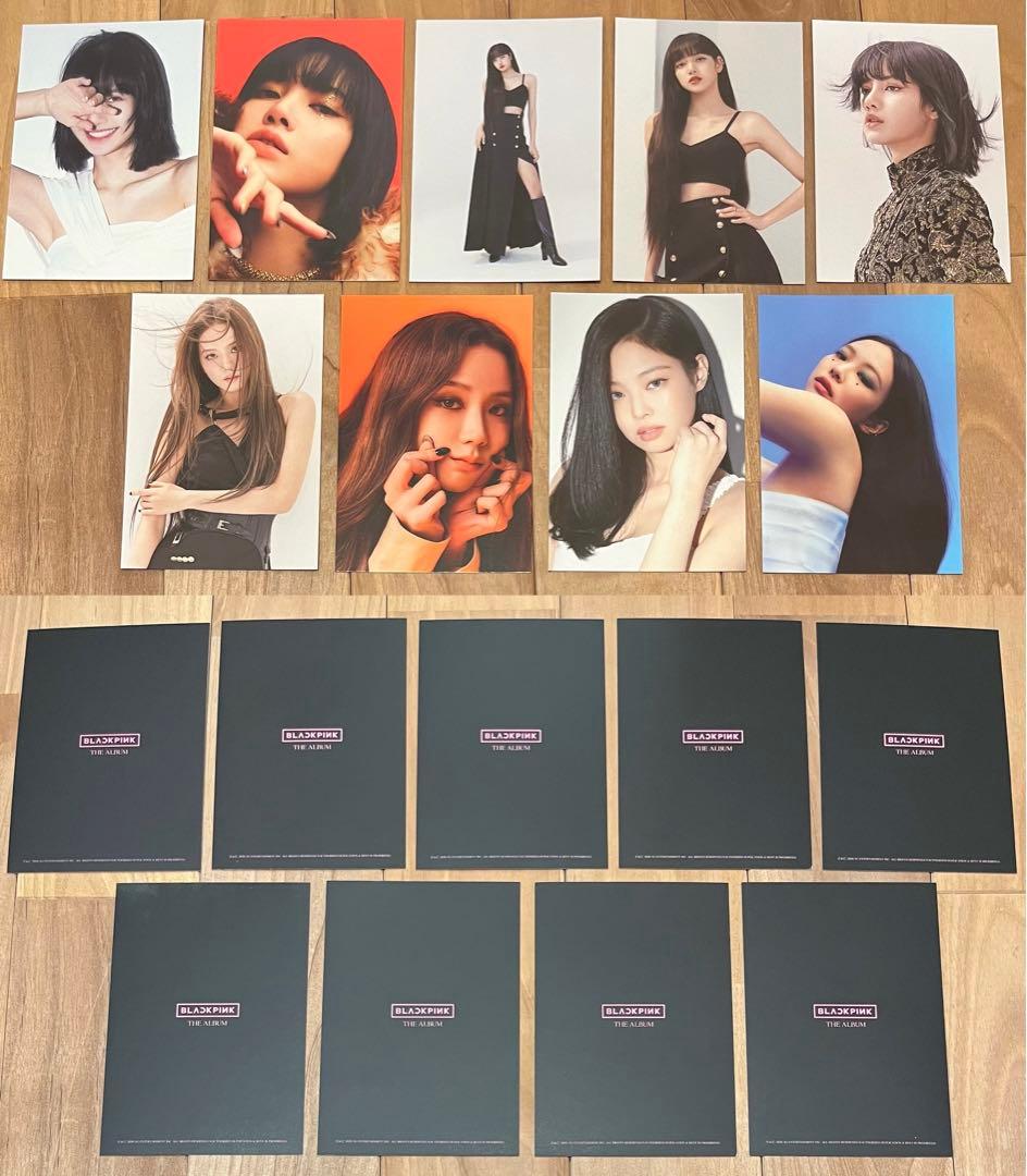 BLACKPINK リサ ジス ジェニ THE ALBUM トレカ ポストカード