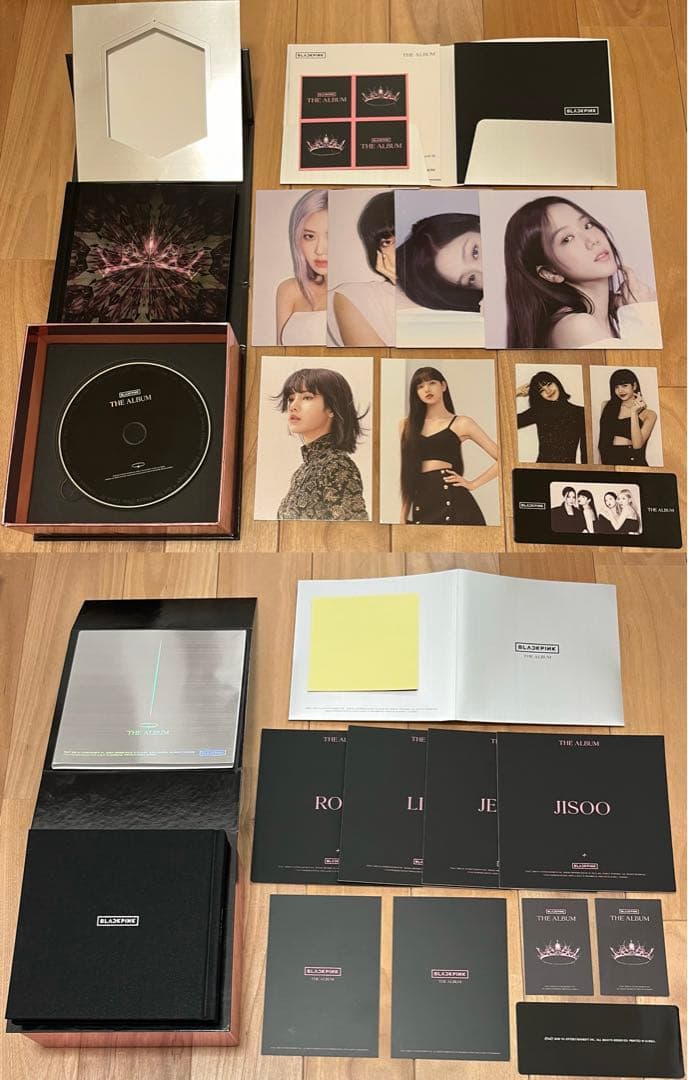 BLACKPINK リサ ジス ジェニ THE ALBUM トレカ ポストカード