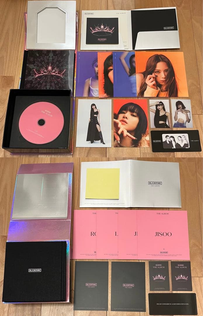 BLACKPINK リサ ジス ジェニ THE ALBUM トレカ ポストカード
