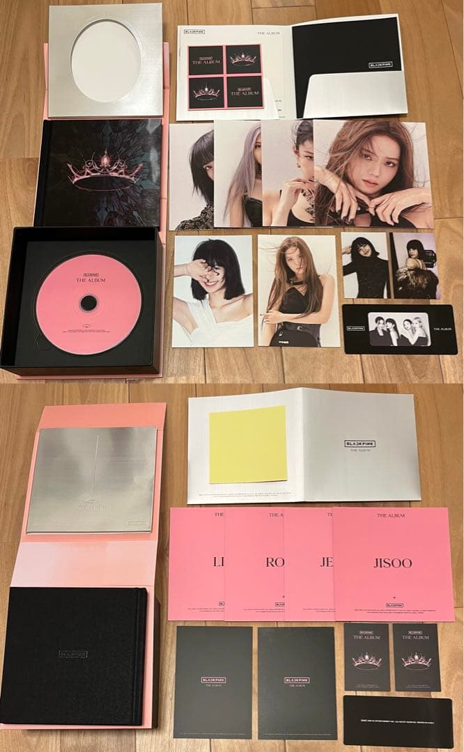 BLACKPINK リサ ジス ジェニ THE ALBUM トレカ ポストカード