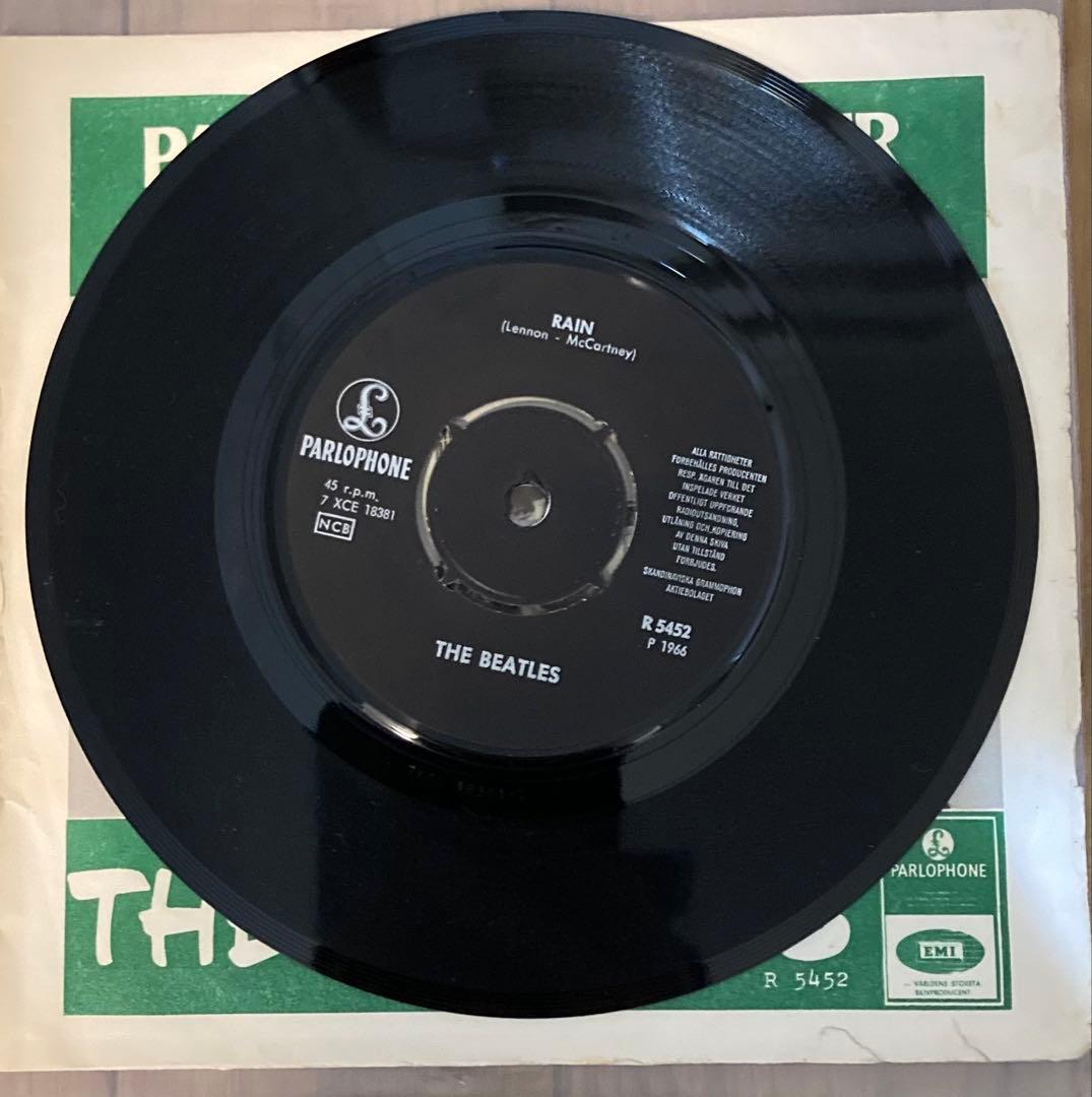 稀少スウェーデンPaperback WriterビートルズBeatlesレコード
