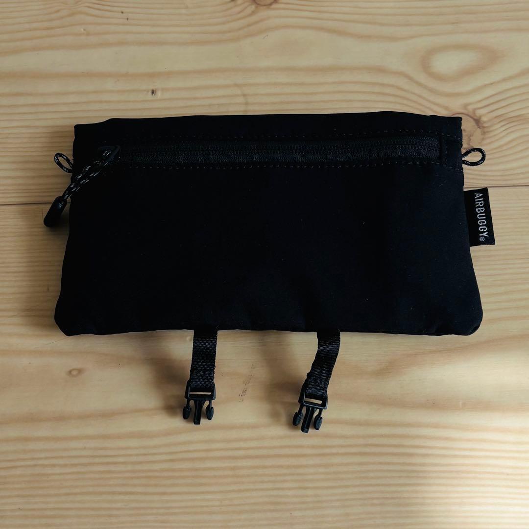 エアバギーベビーキャリアベーシックプラス　黒　美品　抱っこ紐　3way