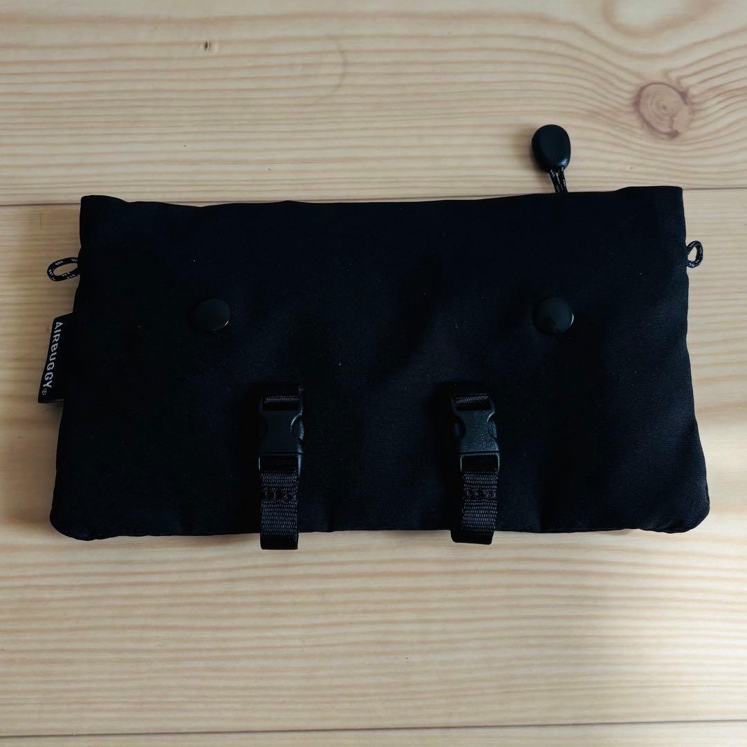エアバギーベビーキャリアベーシックプラス　黒　美品　抱っこ紐　3way