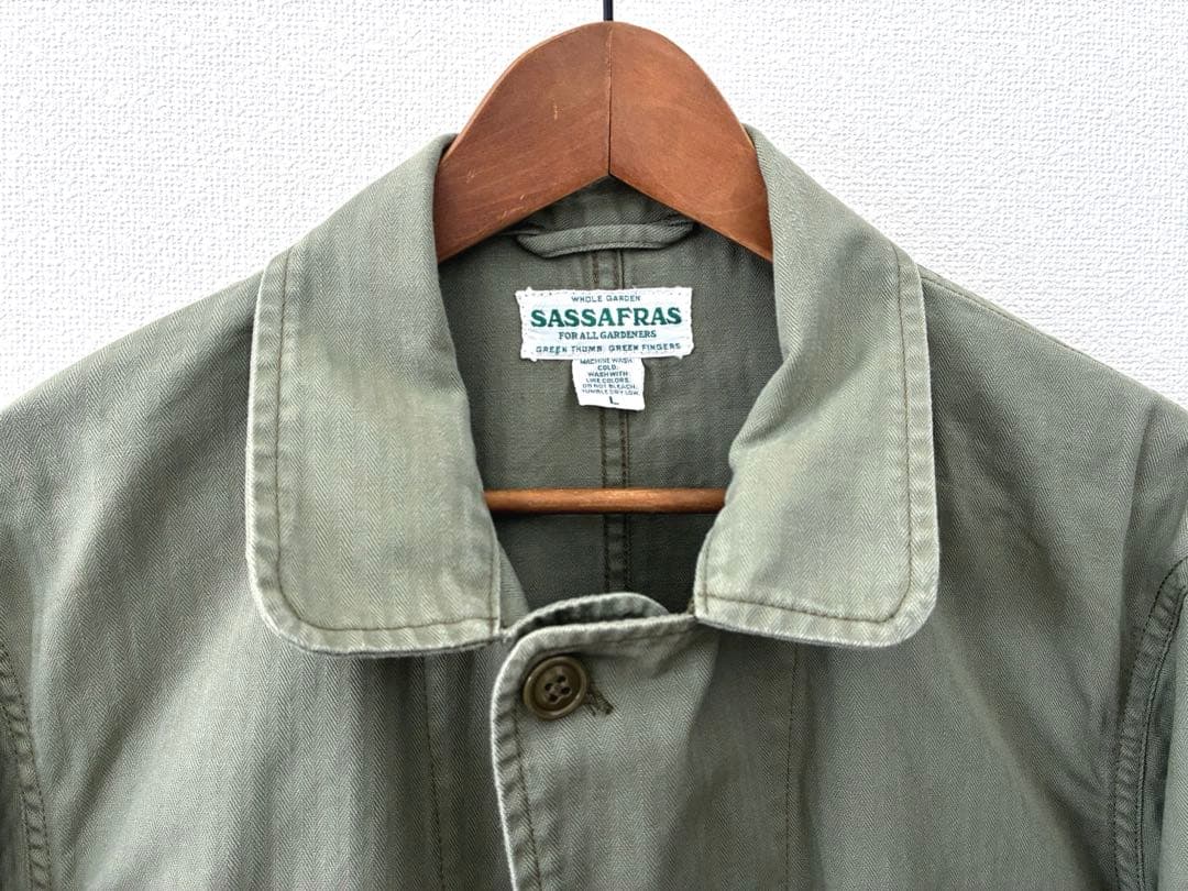 SASSAFRAS ササフラス SPRAYER JACKET