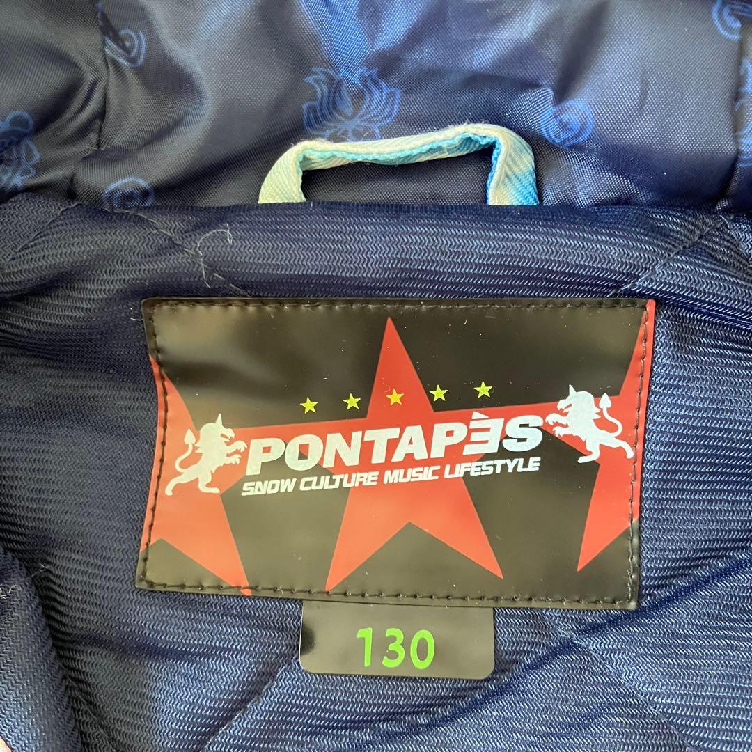 #F1✨PONTAPES✨スキー スノボ ウェア 上下 130 女の子 雪遊び
