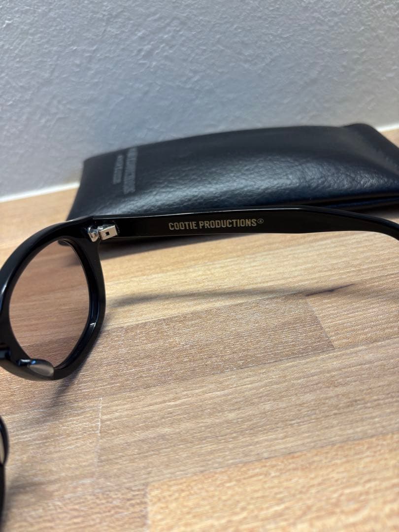 小物 COOTIE Raza Glasses -Black x L.Brown-
