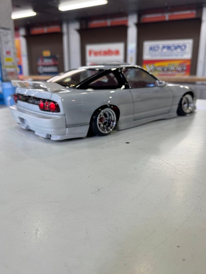パンドラ製Nissan 180sx ホビーラジコン パールレッド