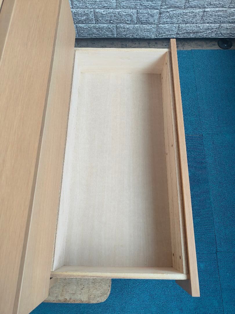 MUJI 無印良品 チェスト 4段 整理タンス オーク材