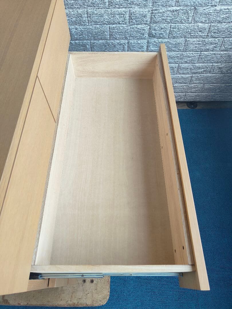 MUJI 無印良品 チェスト 4段 整理タンス オーク材
