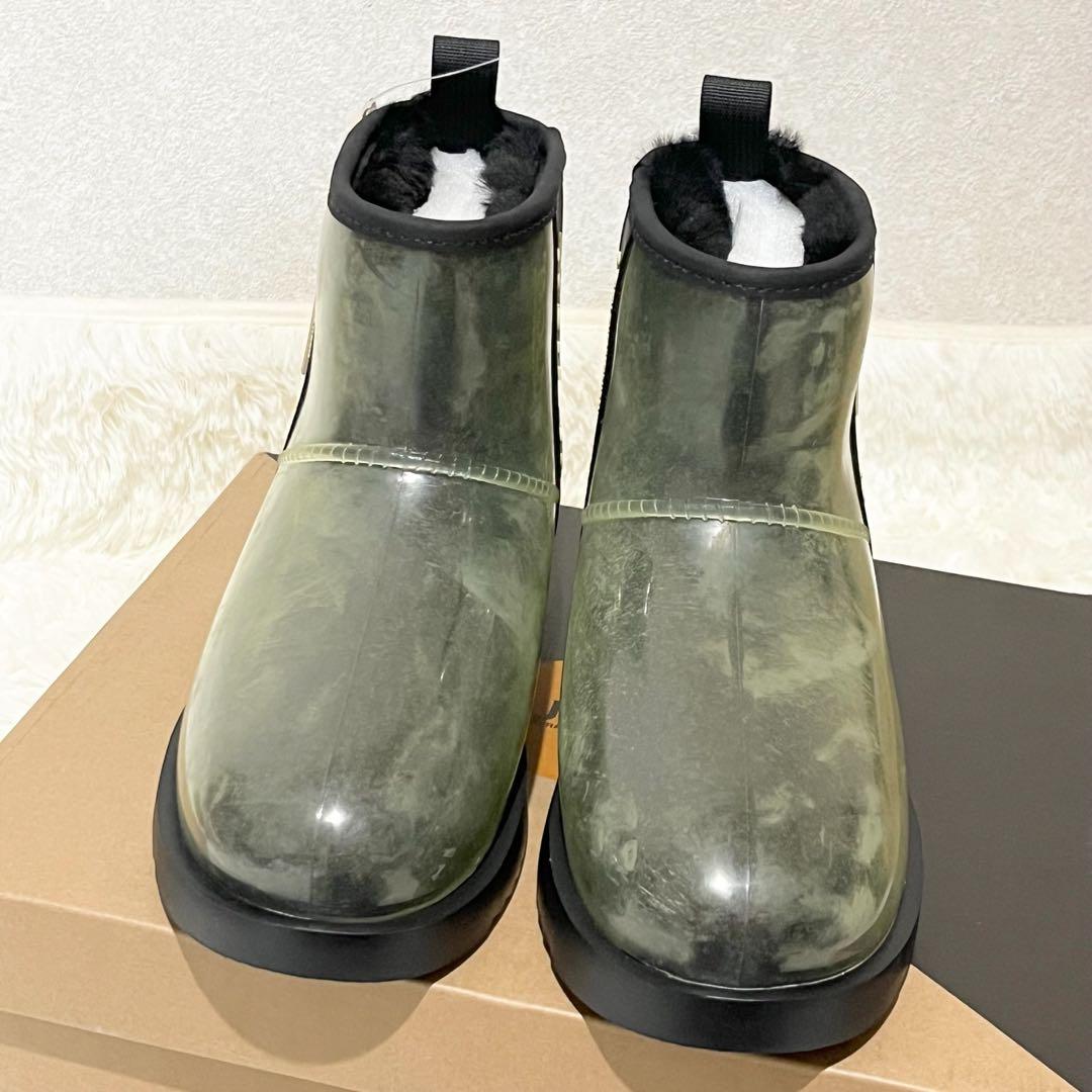 新品タグ付✨UGG アグ　レインブーツ　スノーブーツ　24cm