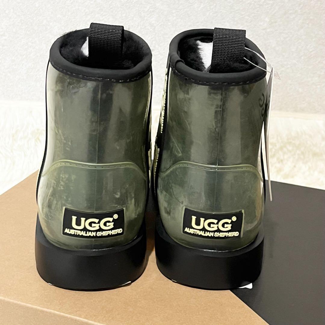 新品タグ付✨UGG アグ　レインブーツ　スノーブーツ　24cm