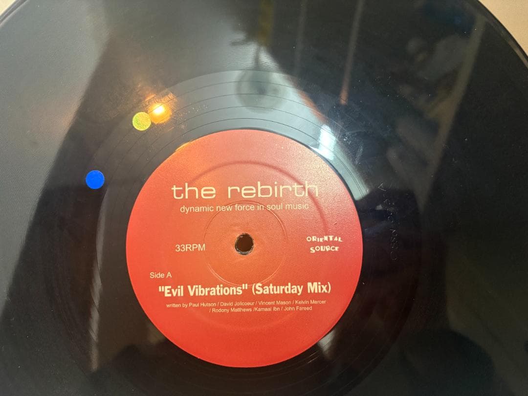 The Rebirth Evil Vibrations 12inch レコード