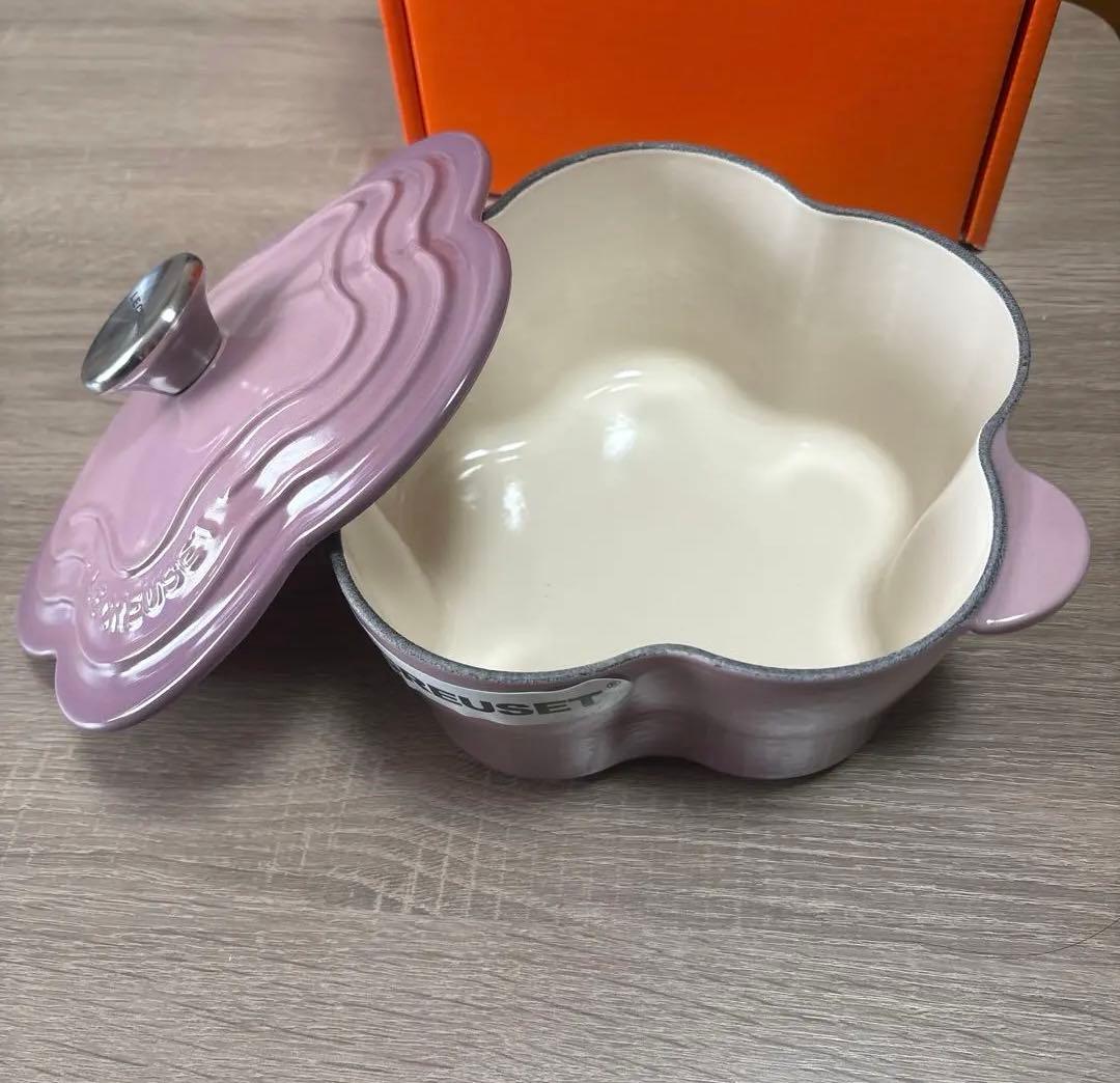 新品未使用/ルクルーゼ/ココットフルール/20cm/2L