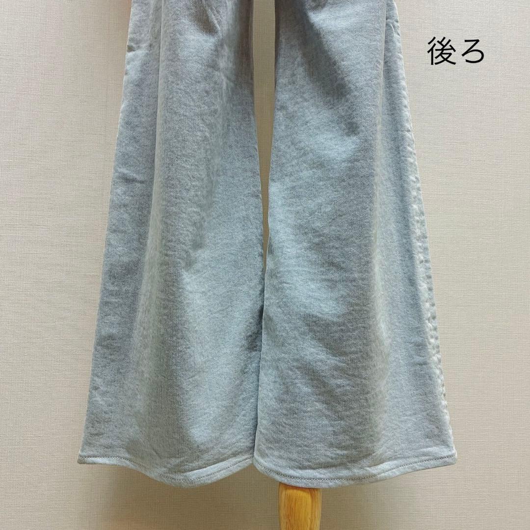 ヤヌーク　雑誌掲載　ワイドフレア　ストレッチデニムパンツ　革ラベル　ICE　21