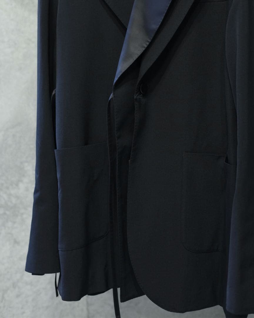 Oversized Double Smoking Jacket サイズ44