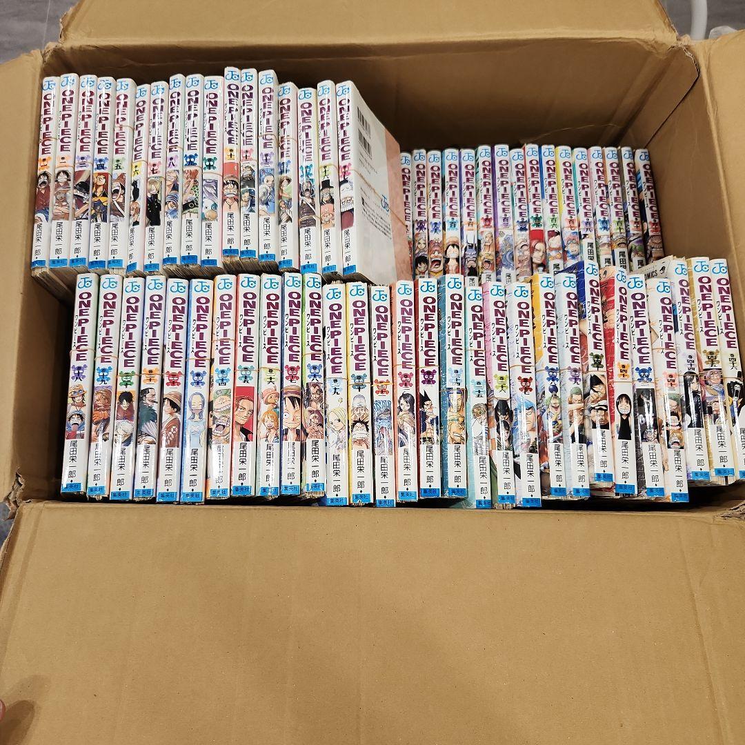 【送料込】ワンピース全巻(1巻〜112巻)セット ※裁断済