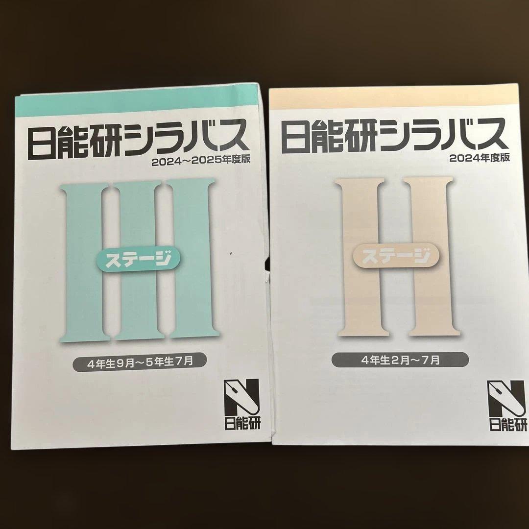 2024年度版　日能研4年テキスト　まとめ売り　国語・算数・理科・社会