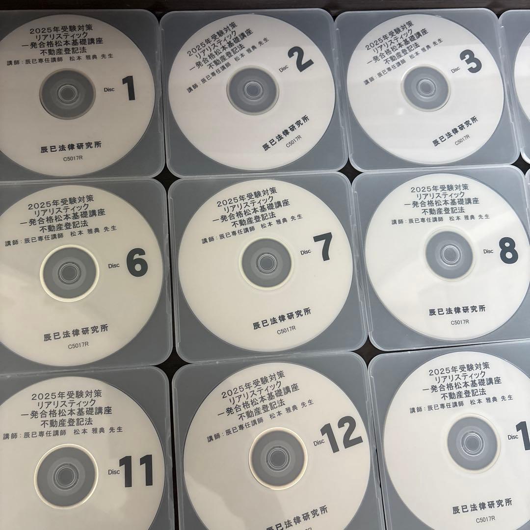 2025年リアリスティック不動産登記法DVDのみ