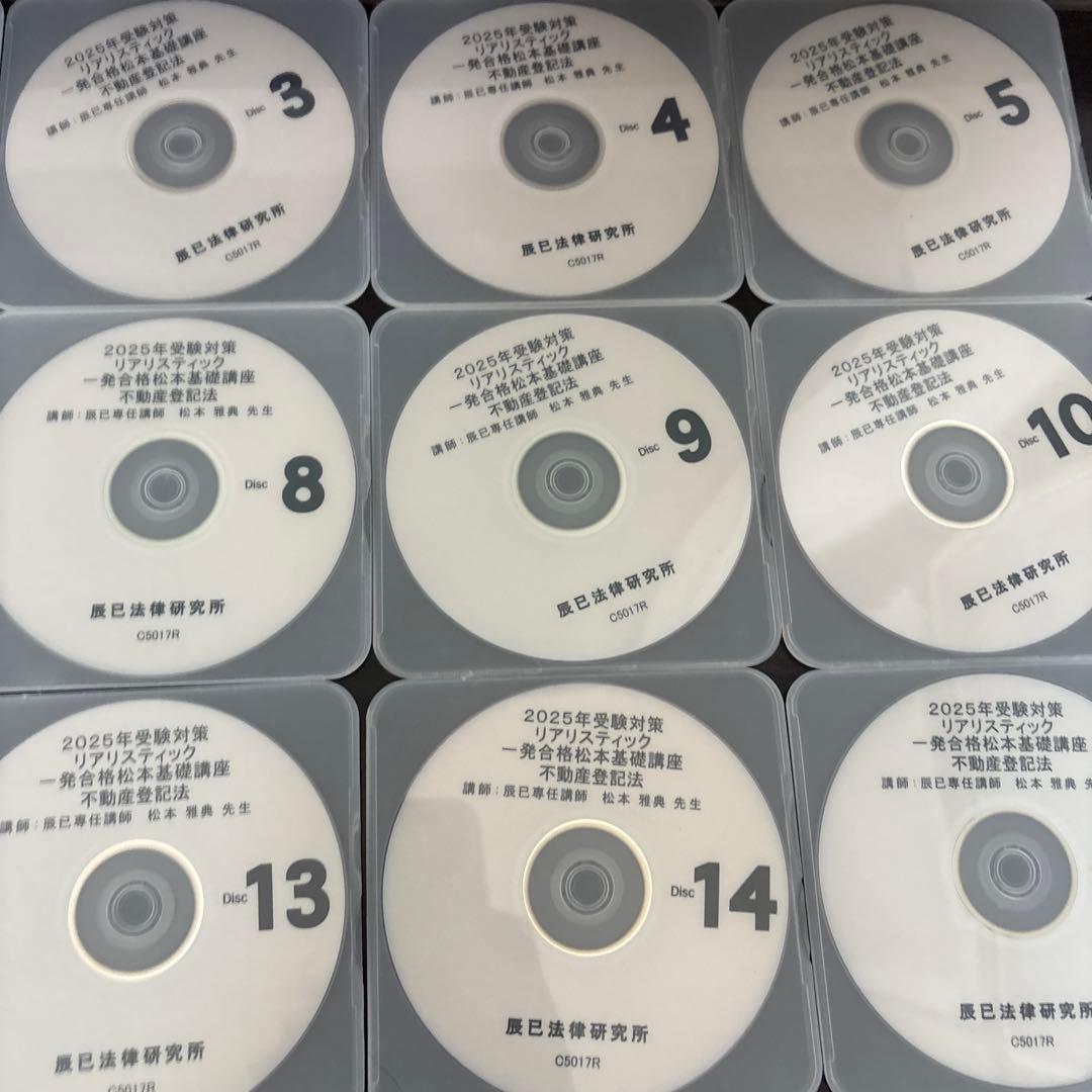 2025年リアリスティック不動産登記法DVDのみ