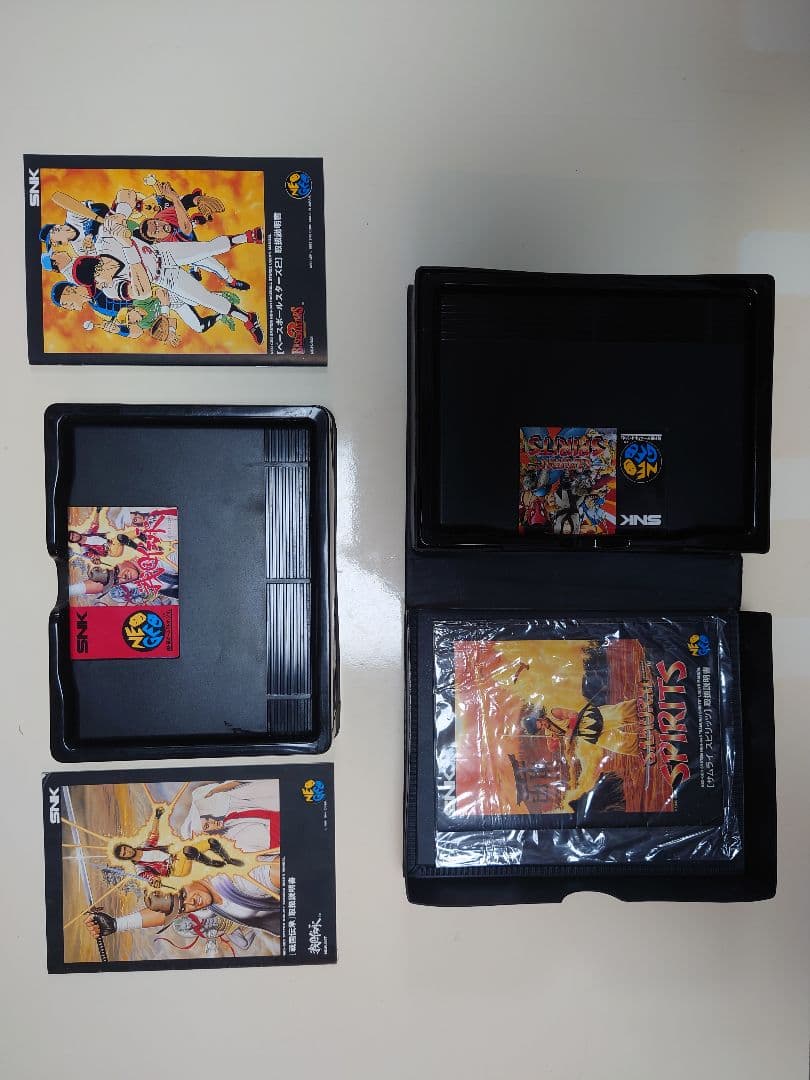 SNK NEO GEO ロム　ソフト12種14本付き 動作確認済み