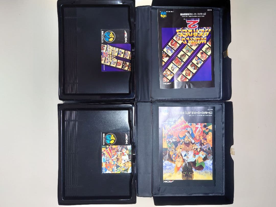 SNK NEO GEO ロム　ソフト12種14本付き 動作確認済み