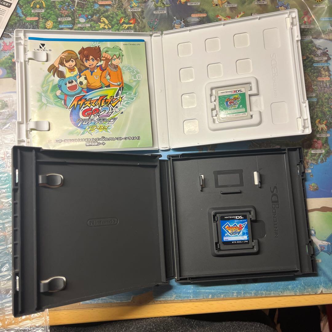 ［匿名配送］3ds イナズマイレブン　ソフト6本セット