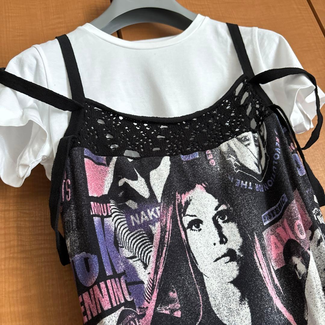 Hysteric Glamour プリントキャミソール